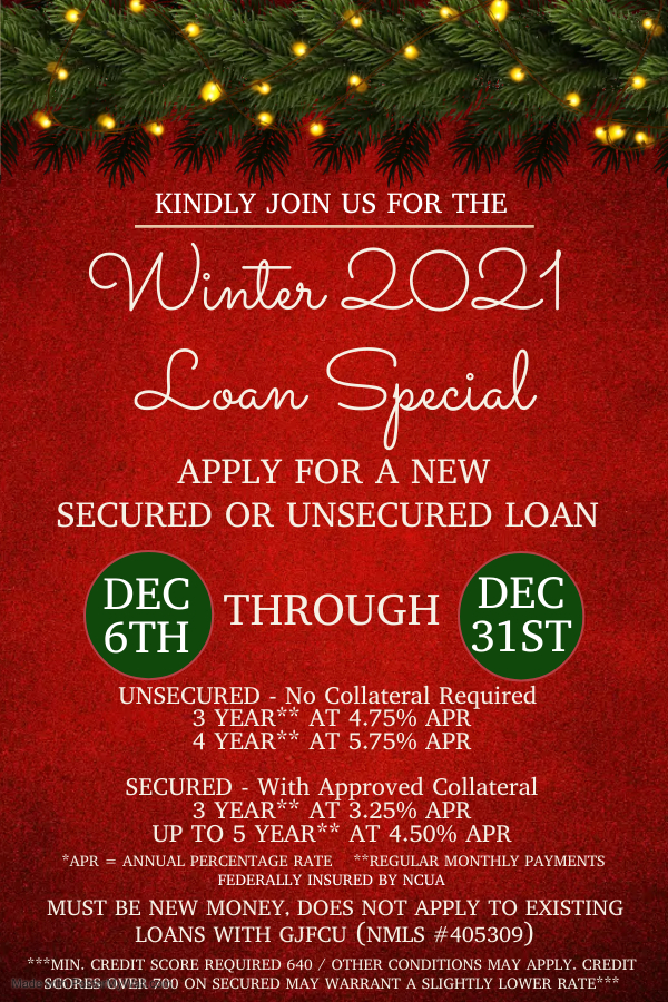 Holiday Loan Special